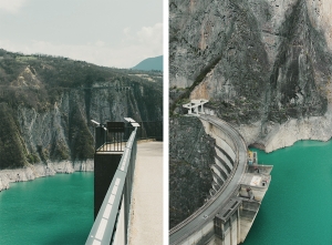 Barage du lac de Monteynard isère
