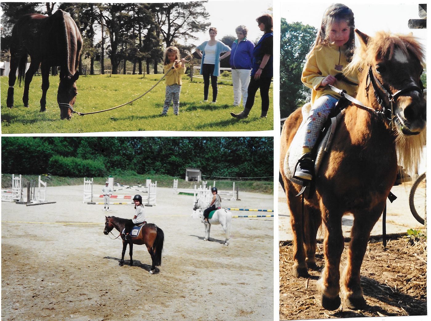 Photos argentiques de moi à cheval - Faustine Gauchet